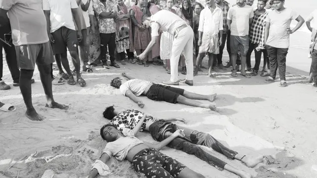 Mypadu beach: నెల్లూరులో ఘోరం.. ముగ్గుర్ని మింగేసిన సముద్రం