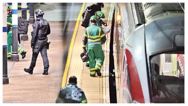 London: బ్రిటన్‌లో రెచ్చిపోయిన దుండగులు.. రైలులో  కత్తులతో వీరంగం