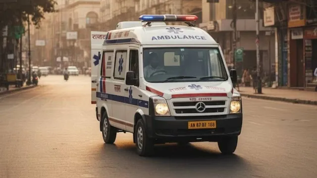 Madhya Pradesh : అంబులెన్స్ టైర్ పంక్చర్.. రోగి మృతి!