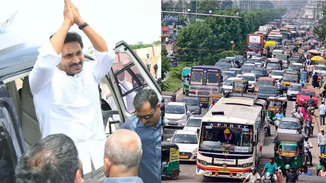 Jagan Convoy: మాజీ సీఎం జగన్ కు తప్పిన ప్రమాదం!