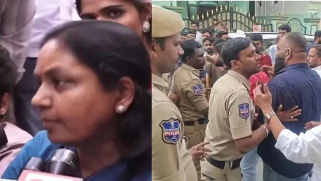 BIG BREAKING: జూబ్లీహిల్స్ లో హైటెన్షన్.. సునీత ధర్నా.. పోలీసుల లాఠీ ఛార్జ్!