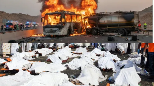 Saudi Arabia: హైదరాబాద్‌కు చెందిన ఒక కుటుంబంలో 7గురు.. మరో కుటుంబంలో 8గురిని పొట్టన పెట్టుకున్న బస్సు యాక్సిడెంట్!