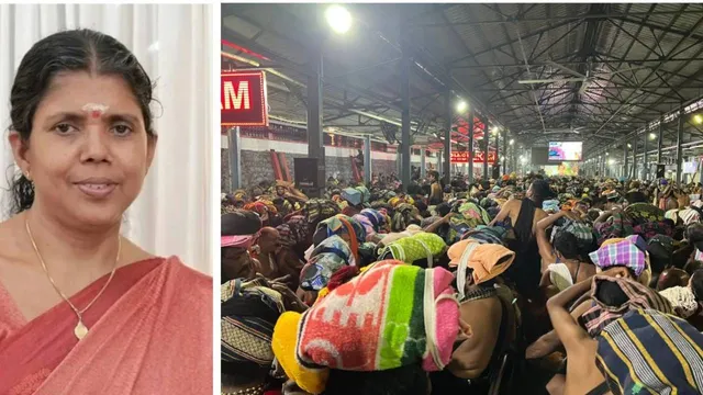 Sabarimala : శబరిమలలో మహిళా భక్తురాలు మృతి!