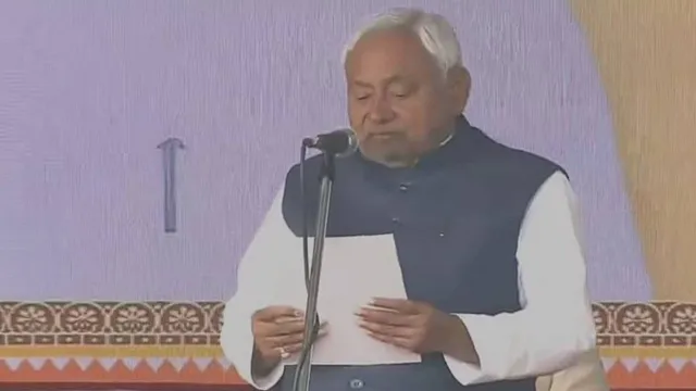 CM Nitish Kumar : పదోసారి సీఎంగా నితీష్ కుమార్ ప్రమాణస్వీకారం