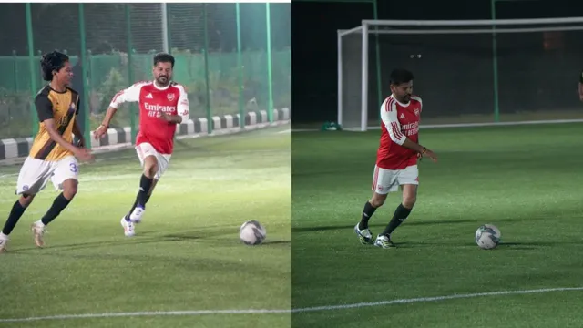 CM Revanth Reddy:  ఫుట్‌బాల్‌ మ్యాచ్‌ కోసం సీఎం రేవంత్‌ ప్రాక్టీస్‌..13న మెస్సీతో బిగ్‌ ఫైట్‌