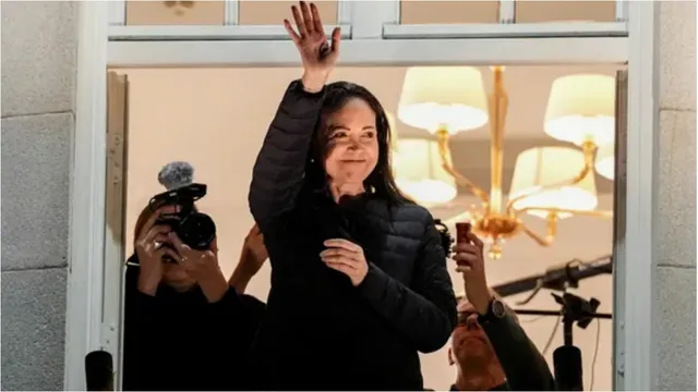 Machado: మచాదో కోసం అమెరికా రహస్య ఆపరేషన్..వేషం మార్చి నార్వేకు..