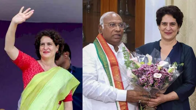 Congress party: ఖర్గేకి షాక్.. ప్రియాంక గాంధీకి AICC పగ్గాలు!