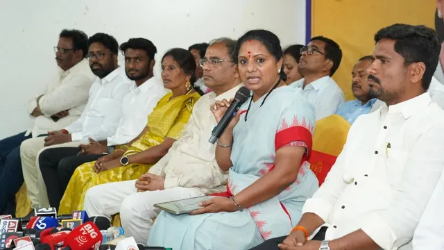 Kalvakuntla Kavitha: పాలమూరు- రంగారెడ్డి లో ముఖ్యమంత్రి అవినీతి..జాగృతి అధ్యక్షురాలు కవిత కీలక వ్యాఖ్యలు