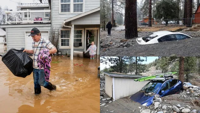 California: పండుగ దినాన ప్రకృతి ప్రకోపం..ముంచెత్తిన తుఫాన్‌