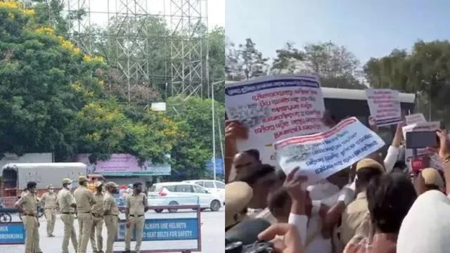 Telangana Assembly 2025: అసెంబ్లీ వద్ద ఉద్రిక్తత.. మాజీ సర్పంచ్ ల ఆందోళన