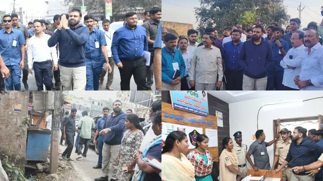 Pawan Kalyan : పిఠాపురంలో పవన్ కళ్యాణ్ పర్యటన...పాదయాత్ర చేస్తూ..పలకరిస్తూ..