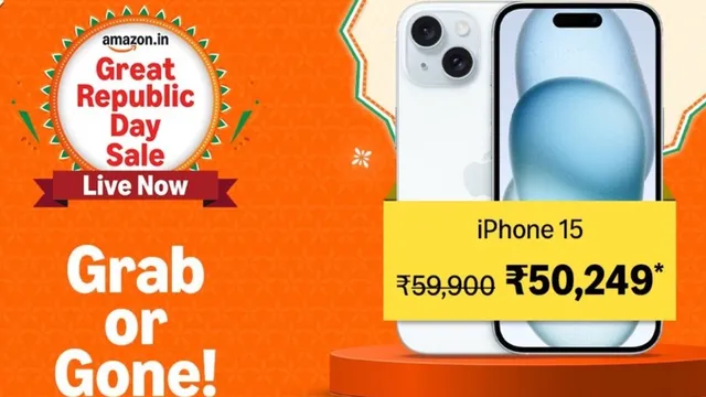 Amazon Great Republic Day Sale: అమెజాన్ ‘గ్రేట్ రిపబ్లిక్ డే సేల్' షురూ.. ఈ 5 స్మార్ట్‌ఫోన్లపై భారీ డిస్కౌంట్లు!