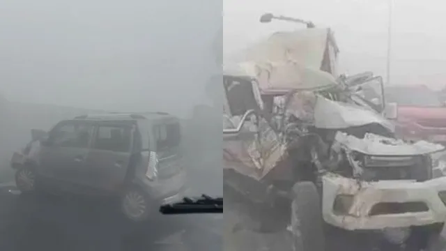 UP Road Accident : యూపీలో పొగమంచుతో ప్రమాదం.. 12 మంది స్పాట్ లో...