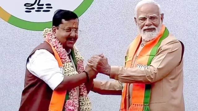 Nitin Nabin: బీజేపీ జాతీయ అధ్యక్షుడిగా నితిన్ నబీన్ ప్రమాణస్వీకారం