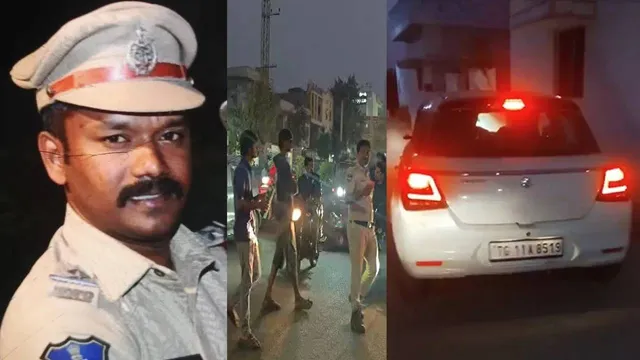 Ibrahimpatnam : మద్యం మత్తులో కారు డ్రైవర్ బీభత్సం: ఎస్‌ఐని అరకిలోమీటరు దూరం లాక్కెళ్లాడు!