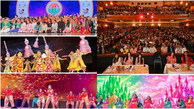 Dance Pe Chance: గడ్డకట్టే చలిలో 870 మంది చిన్నారుల నృత్య ప్రదర్శన.. న్యూజెర్సీలో ‘డ్యాన్స్ పే ఛాన్స్’ వేడుకలు!