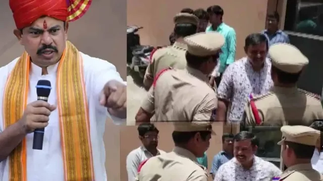 Kamareddy: చల్లారని కామారెడ్డి చిచ్చు..బీజేపీ చీఫ్ తో పాటు ఎమ్మెల్యే రాజాసింగ్ అరెస్ట్