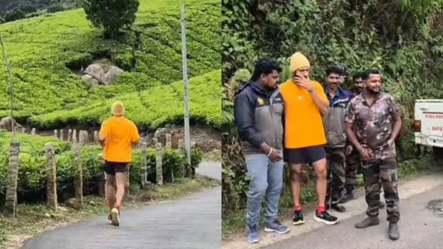 కేరళ రోడ్లపై విజయ్ దేవరకొండ జాగింగ్.. రౌడీ హీరోను ఆపిన పోలీసులు