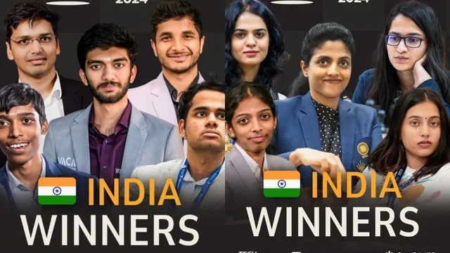 India : చరిత్ర సృష్టించిన భారత్‌.. ఒకేసారి రెండు స్వర్ణ పతకాలు