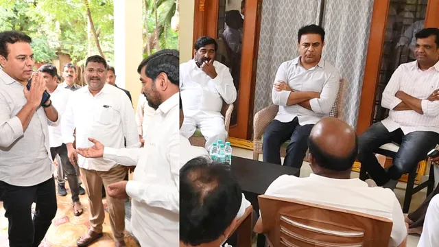 KTR: నల్గొండ మంత్రుల అరాచకాలను ఎండగడతాం: కేటీఆర్ కీలక మీటింగ్