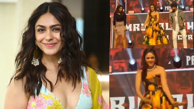 'కుర్చీ మడతపెట్టి' సాంగ్ కి మృణాల్ మాస్ స్టెప్పులు.. వీడియో వైరల్