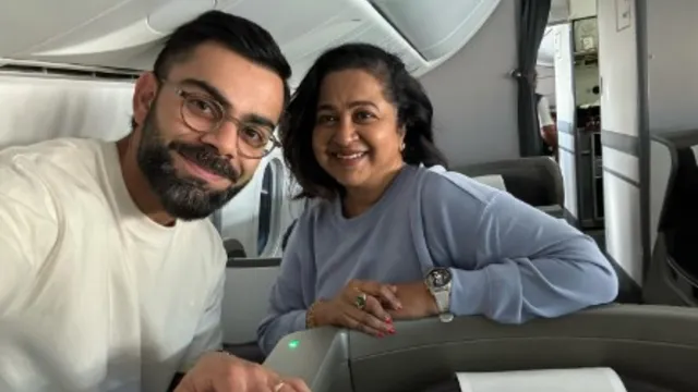 Virat Kohli తో రాధిక శరత్ కుమార్ సెల్ఫీ.. ఎక్కడ కలిశారంటే?