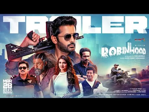 Robinhood Trailer:  రాబిన్ హుడ్ ట్రైలర్ రిలీజ్.. వార్నర్ ఎంట్రీ అదిరిపోయిందిగా!