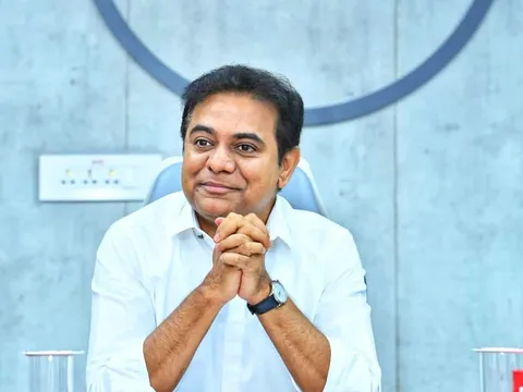 ఉప్పల్‌⁬ స్కైవాక్⁬ను ప్రారంభించిన మంత్రి కేటీఆర్..!