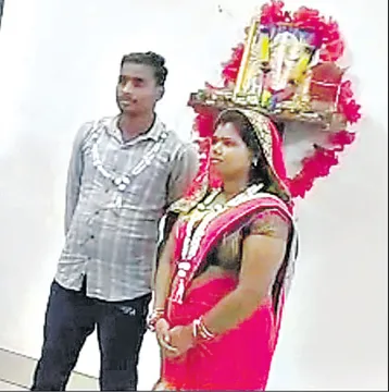 తన భార్యకు ఆమె ప్రేమించిన వ్యక్తితో పెళ్లిచేసిన భర్త...!