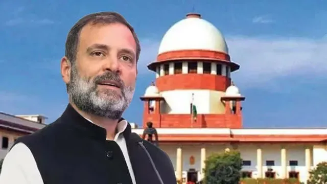 పరువు నష్టం కేసులో సుప్రీంకోర్టు ముందుకు రాహుల్ గాంధీ