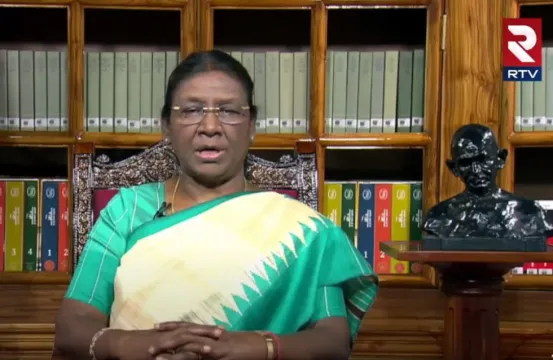 LIVE: జాతిని ఉద్దేశించి రాష్ట్రపతి ద్రౌపది ముర్ము ప్రసంగం