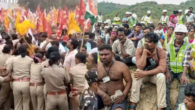 Gangavaram port: గంగవరం పోర్టు కార్మికులతో చర్చలు సఫలం.. వీధిలోకి వెళ్లడానికి అంగీకరించిన కార్మికులు!