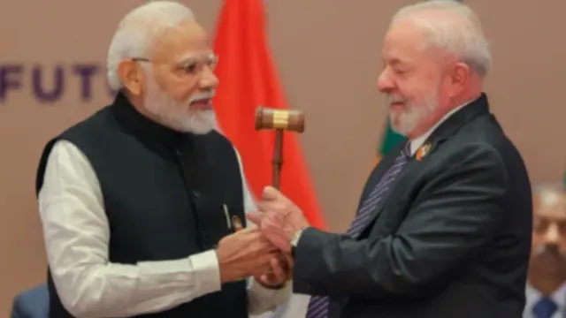 G20 Summit: బ్రెజిల్‌ అధ్యక్షుడికి జీ20 అధికారిక బాధ్యతలు అప్పగించిన ప్రధాని మోదీ