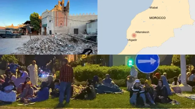 Earthquake strikes Morocco: పేకమేడల్లా కూలిన బతుకులు.. మొరాకోలో భూకంపం కారణంగా 632 మంది మృతి..!
