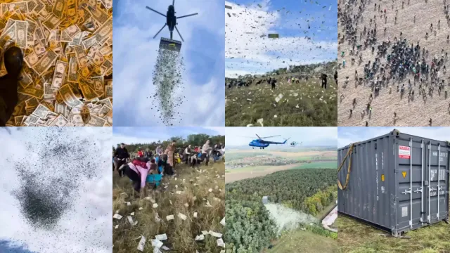 Money Flood:  రూ.8 కోట్ల నోట్ల కట్టల వర్షం.. ఎగబడ్డ జనం.. ఎక్కడో తెలుసా?