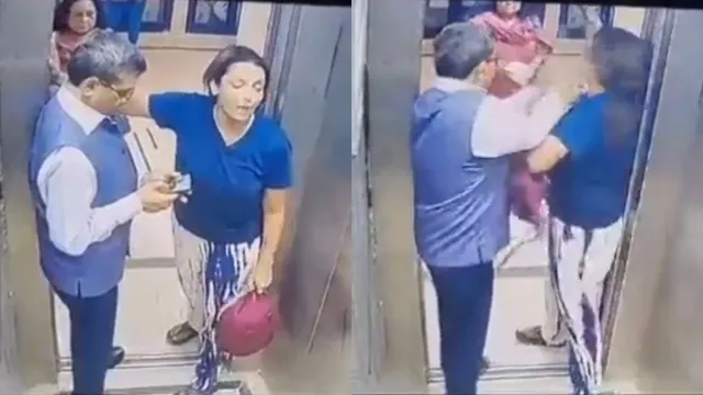 Viral Video: కుక్క కోసం లిఫ్ట్‌లో తన్నులాట.. రిటైర్డ్‌ ఐఏఎస్‌ అధికారి ఫైటింగ్‌.. ఎక్కడంటే?