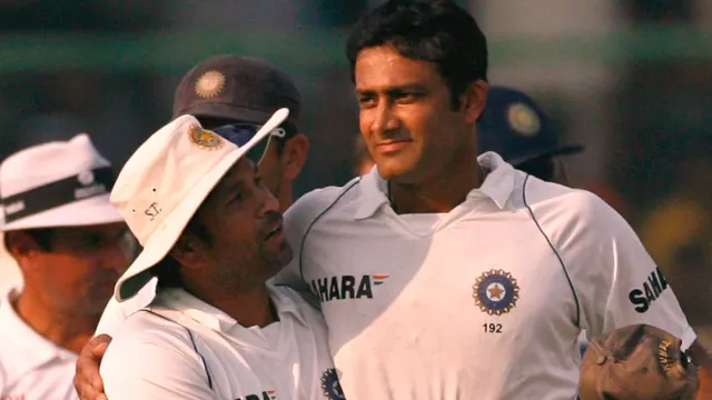 Sachin Kumble: ఒకే ఇన్నింగ్స్‌లో 10 వికెట్లు.. కుంబ్లే రికార్డు వెనుక కారణం సచినే.. ఎలాగో తెలుసా?