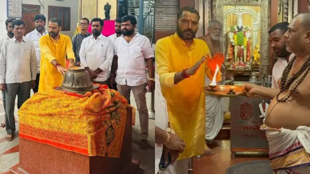 హరీశ్ రావుకు అమ్ముడు పోలేదు: వేంకటేశ్వరుడి సన్నిధిలో బీజేపీ అభ్యర్థి ప్రమాణం