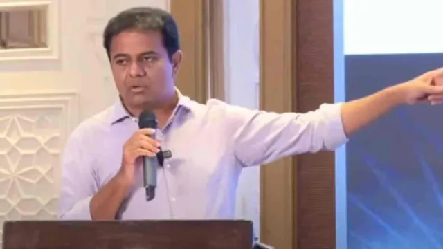 అభివృద్ధిలో తెలంగాణ దూసుకెళ్తోంది: పదేళ్ల ప్రగతిపై కేటీఆర్‌ పవర్‌ పాయింట్ ప్రజెంటేషన్‌