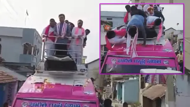 Minister KTR: మంత్రి కేటీఆర్‌కు ప్రమాదం.. గాయాలు..!