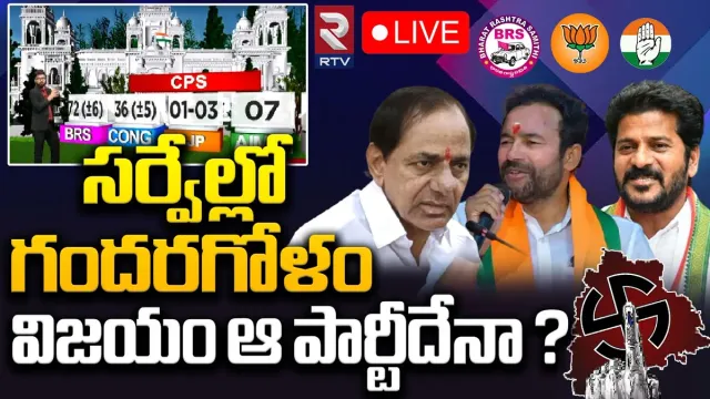 Telangana Exit Polls: సర్వేల్లో గందరగోళం.. స్పష్టత లేని ఎగ్జిట్ పోల్స్..