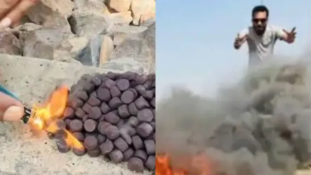 Viral Video: తోక వంకరే.. రైల్వే ట్రాక్‌పై యూట్యూబర్‌ ఏం చేశాడో చూడండి..!