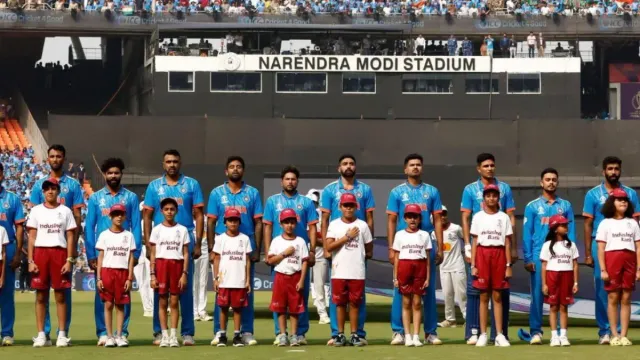 IND VS AUS: జనగణమన గూస్‌ బంప్స్.. వైరల్ వీడియో!