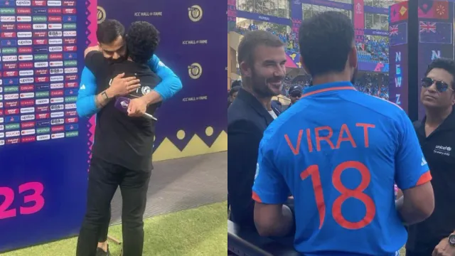 Sachin Kohli: నా పాదాలు కాదు.. నా హృదయాన్ని టచ్ చేశావ్.. కోహ్లీ సెంచరీపై సచిన్ ఎమోషనల్‌!