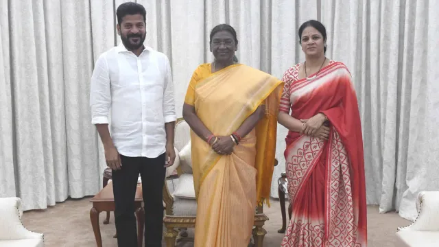 Hyderabad: రాష్ట్రపతి నిలయంలో ఎట్‌హోమ్.. హాజరైన సీఎం దంపతులు..