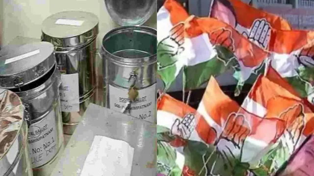 TS Elections: పోస్టల్ బ్యాలెట్ కు సీల్ ఎందుకు లేదు!.. ఇబ్రహీంపట్నంలో కాంగ్రెస్ ఆందోళన