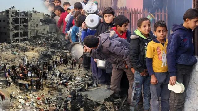Gaza People: అప్పట్లో పశ్చిమ బెంగాల్‌లో వచ్చినట్టే.. గాజాలోనూ కరువు పరిస్థితులు.. 