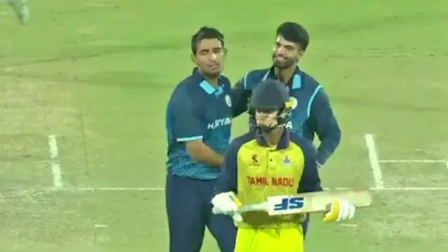 Cricket : మూతికి కుట్లు.. తీవ్రమైన నొప్పి.. అయినా జట్టుకోసం బరిలోకి..! తమిళనాడు క్రికెటర్‌కి క్రీడా లోకం సెల్యూట్!