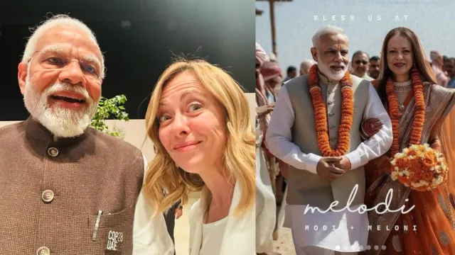 Melodi: సోషల్‌మీడియాను ఊపేస్తోన్న ఇటలీ ప్రధాని- మోదీ సెల్ఫీ🥰 .. వైరల్‌ మీమ్స్‌.. 'ఎంత క్యూట్‌గా ఉన్నారో'..!