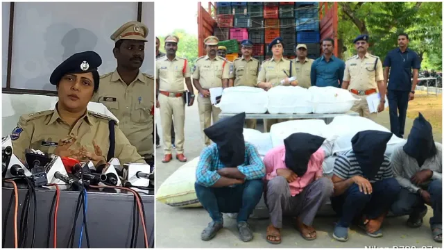 గంజాయి రవాణాపై నల్గొండ ఎస్పీ చందనా దీప్తి ఉక్కుపాదం